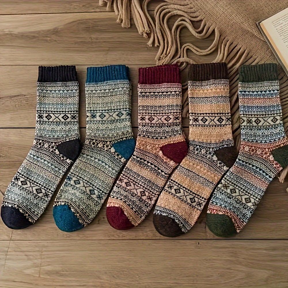 Ane Strømper til damer i 5 Pairs Of Mixed Colors, billede 2