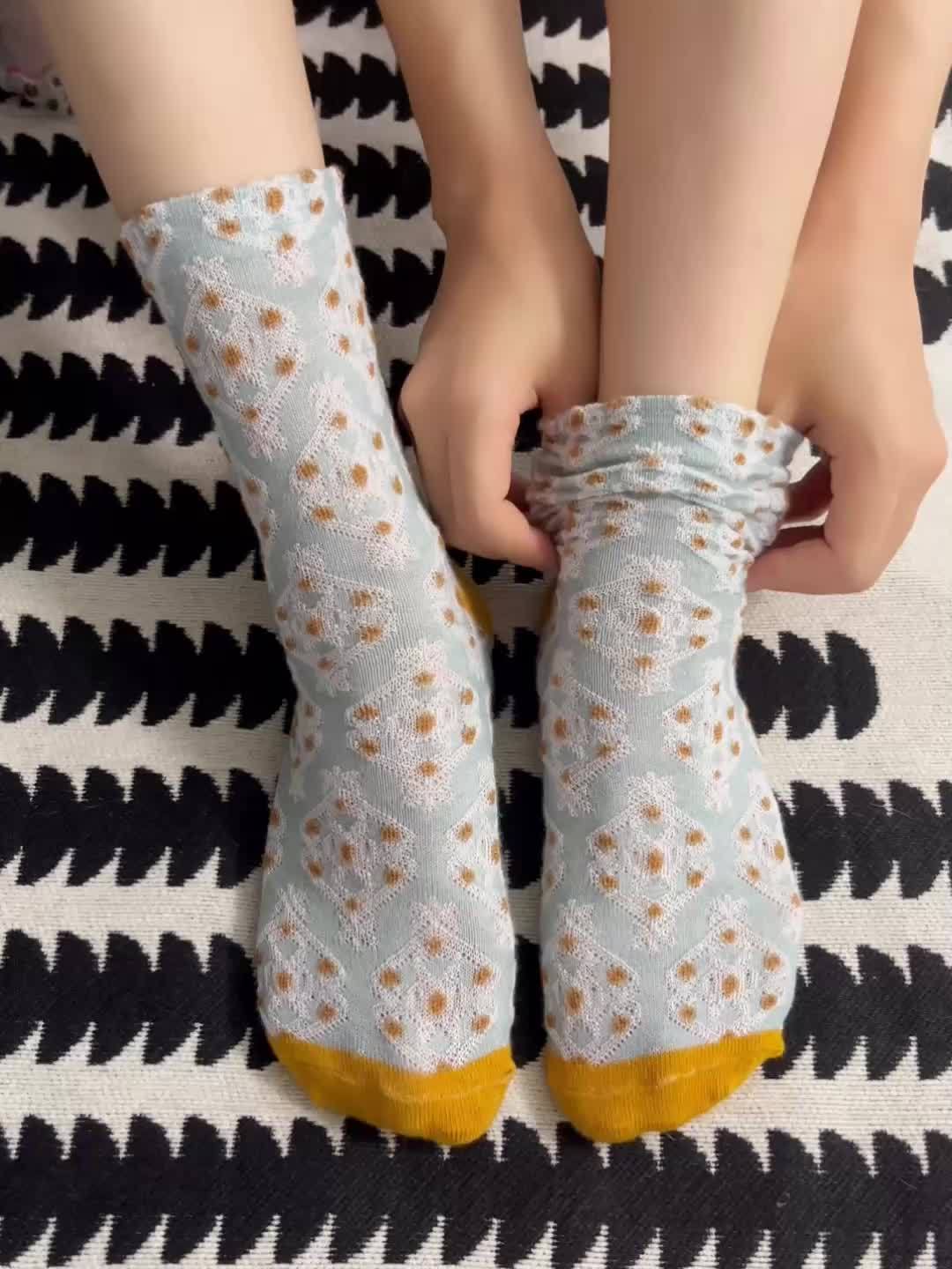 Anja Strømper til damer i 5 Pairs Of Mixed Colors, billede 8