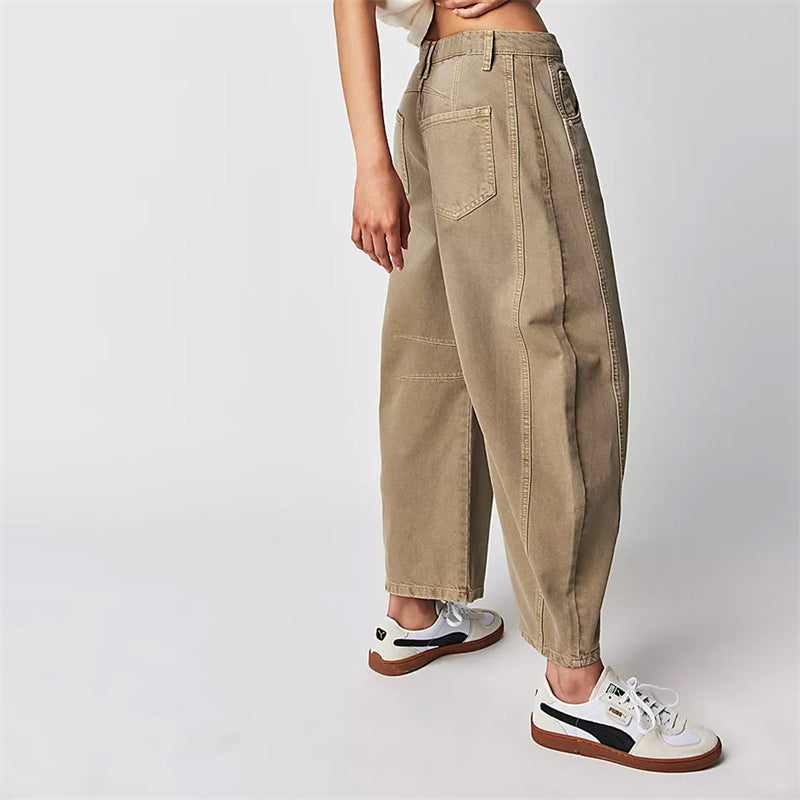 Augusta Jeans til damer i denim med vide ben, billede 18