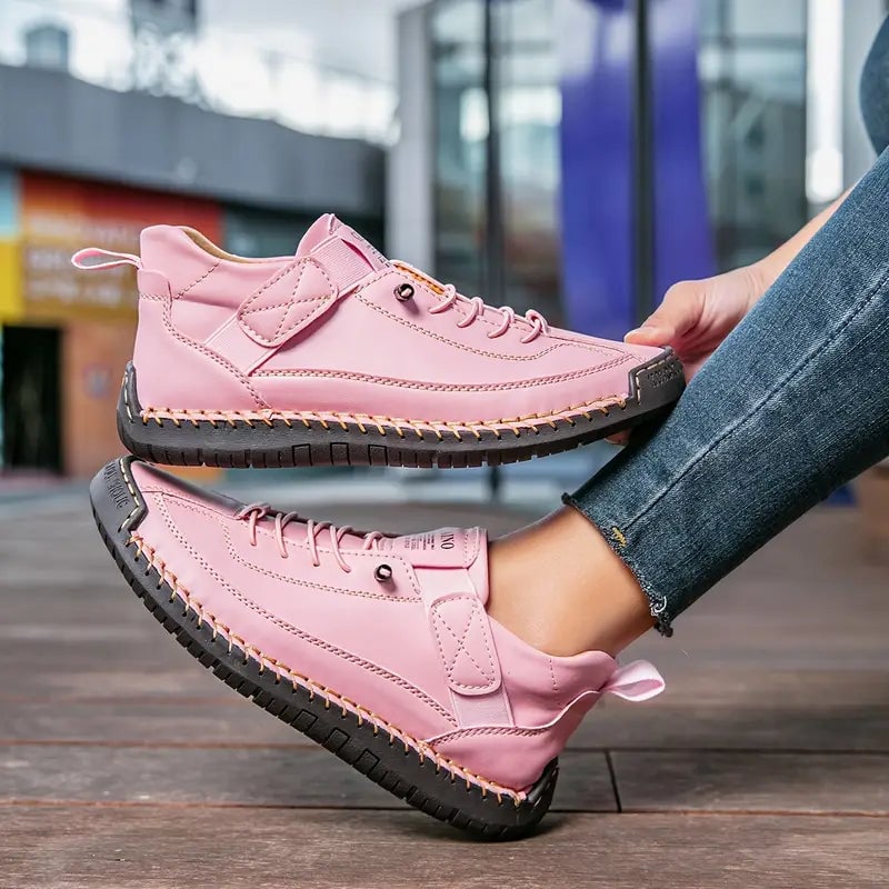 Helle Sneakers til damer i lyserød, billede 1