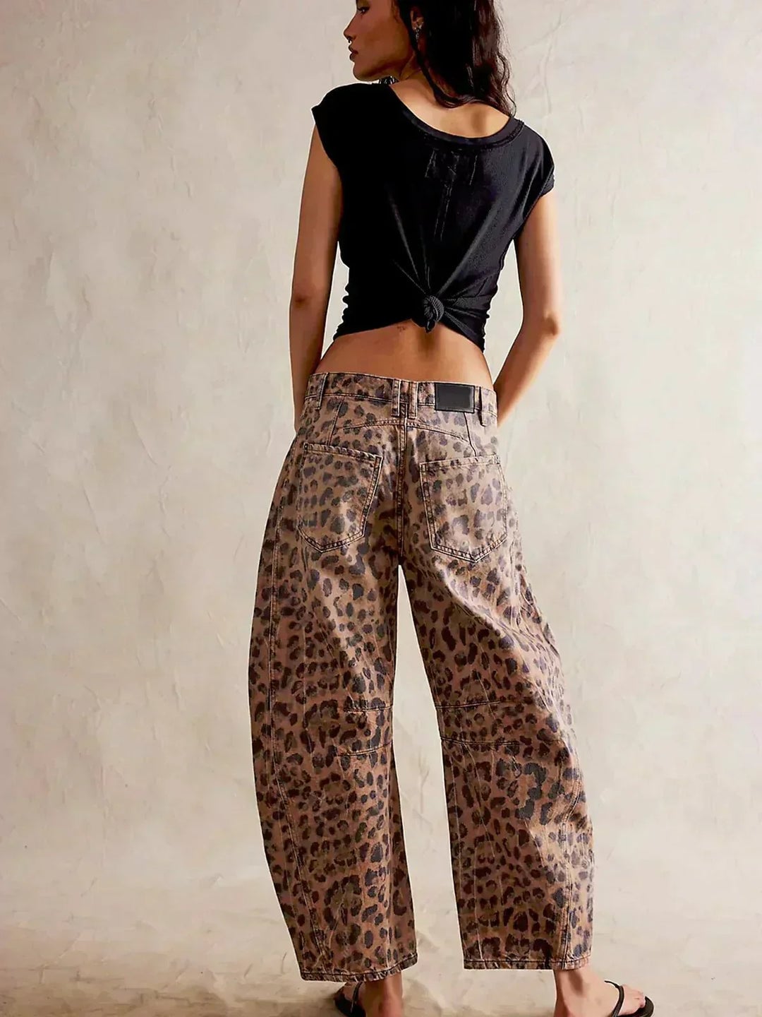 Julie Jeans til damer i denim med vide ben, billede 9