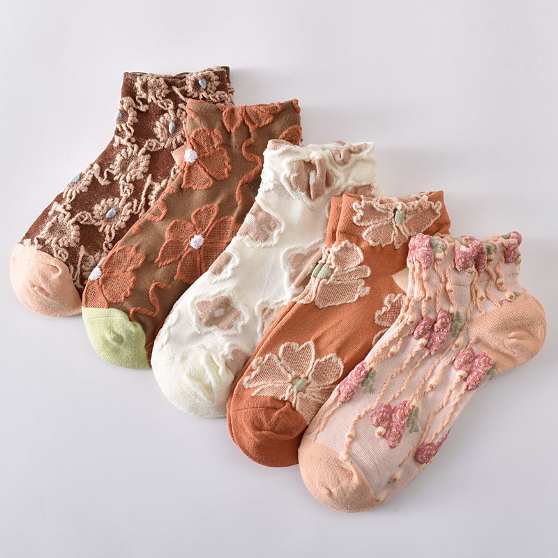 Kirstine Strømper til damer i Mixed Color - 5 Pairs, billede 4
