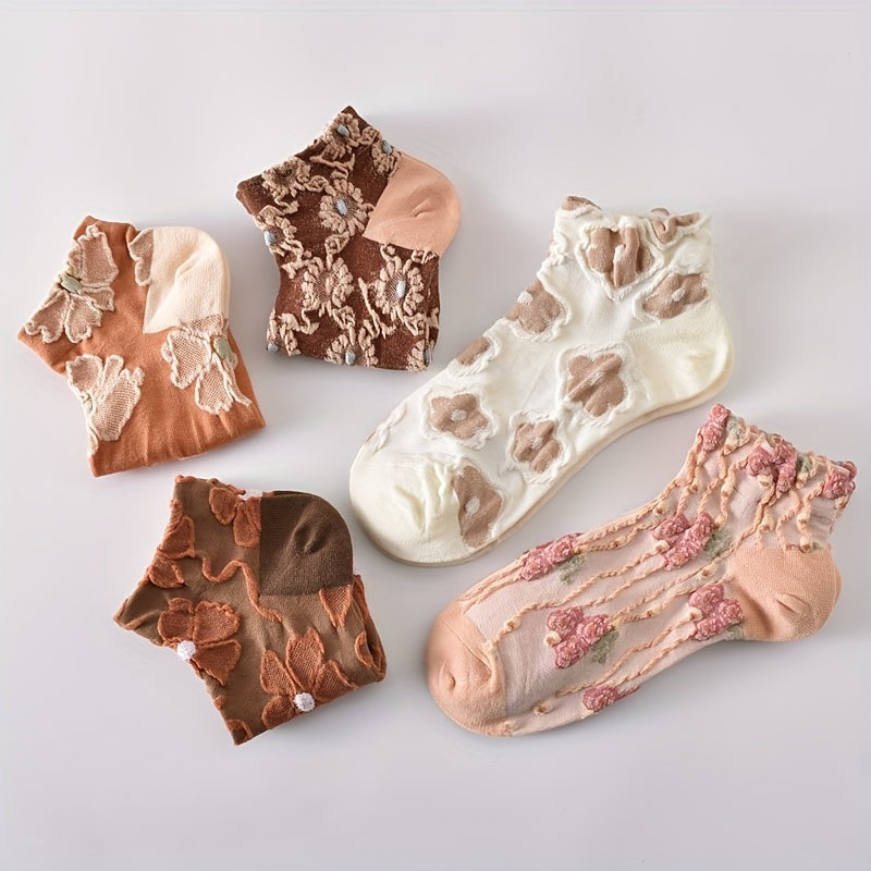 Kirstine Strømper til damer i Mixed Color - 5 Pairs, billede 8
