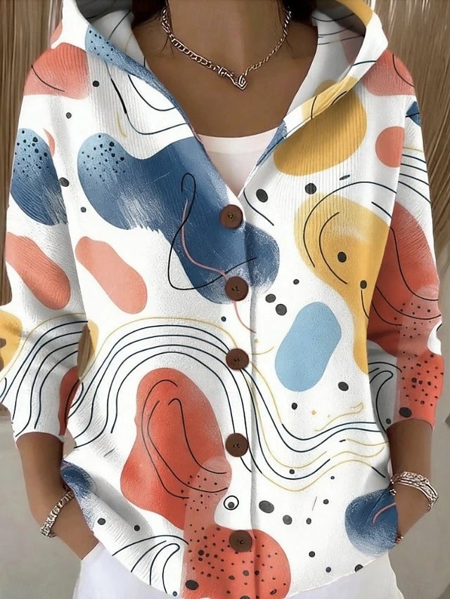 Lulu Cardigan til damer i lang model, billede 3