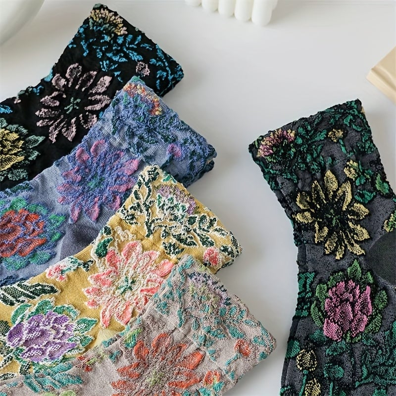 Mona Strømper til damer i Mixed Color - 5 Pairs, billede 9