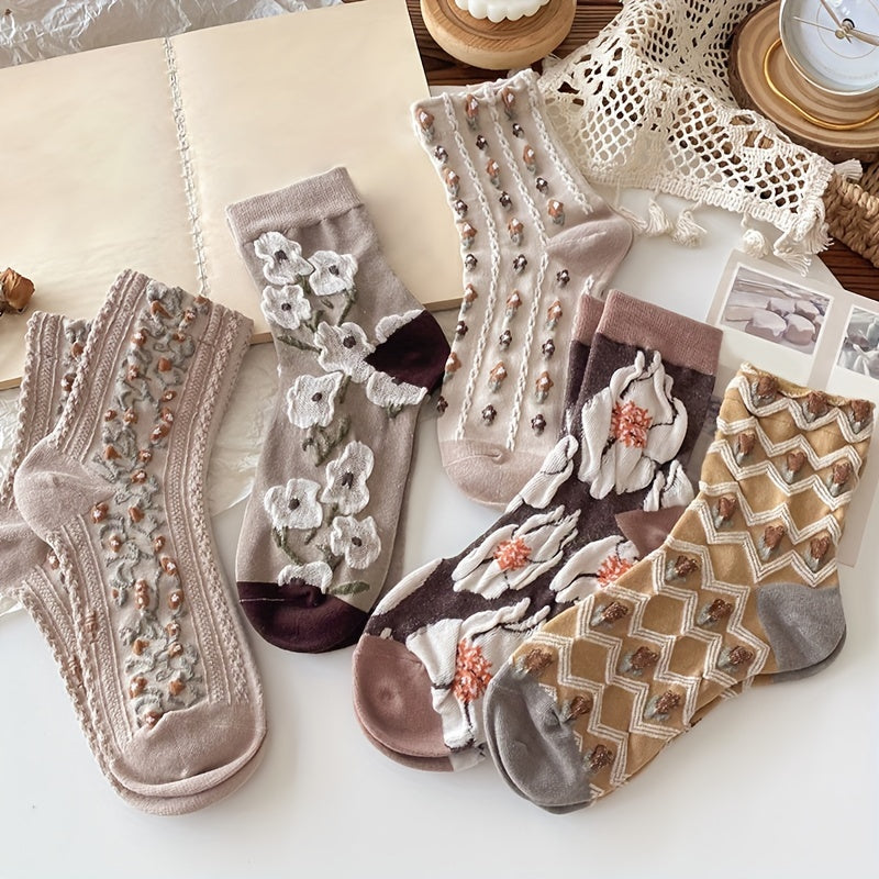 Nina Strømper til damer i Mixed Color - 5 Pairs, billede 9