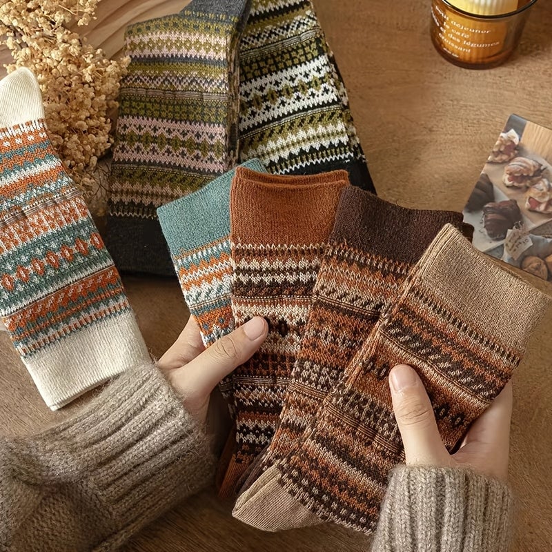 Sara Strømper til damer i Mixed colors-random 5 pairs, billede 1