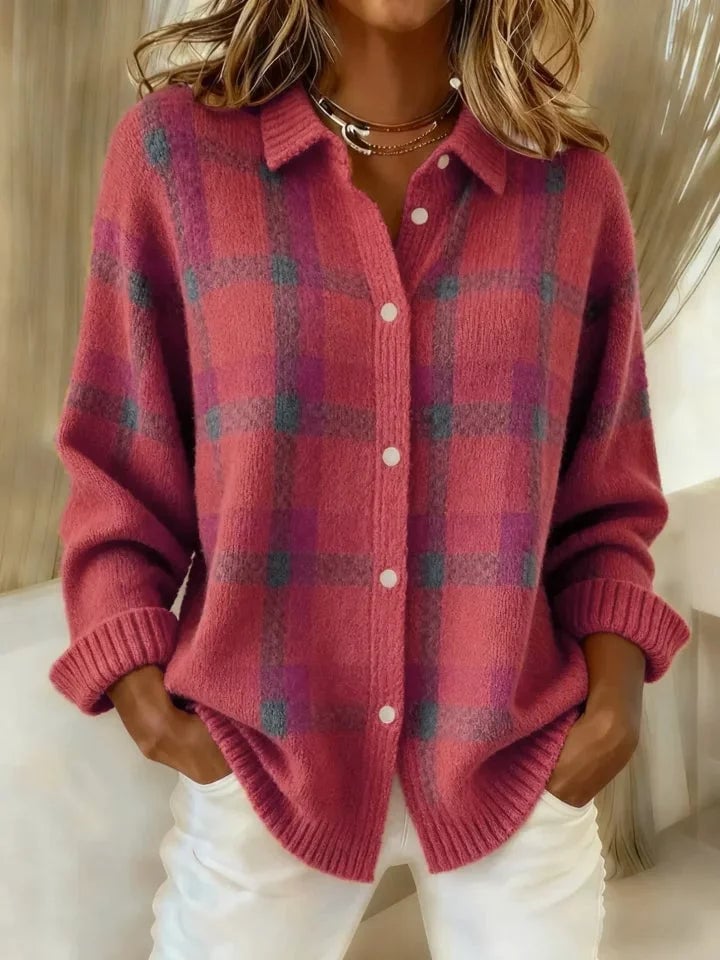 Sofie Sweater til damer i strik, billede 3