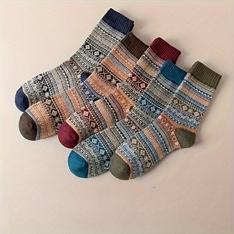 Ane Strømper til damer i 5 Pairs Of Mixed Colors, billede 4