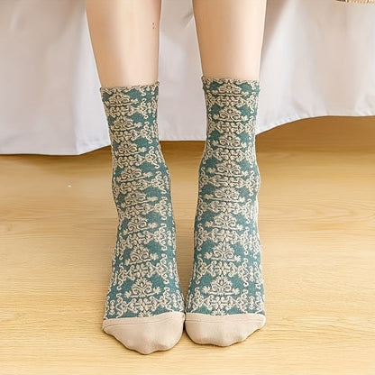 Anja Strømper til damer i 5 Pairs Of Mixed Colors, billede 5