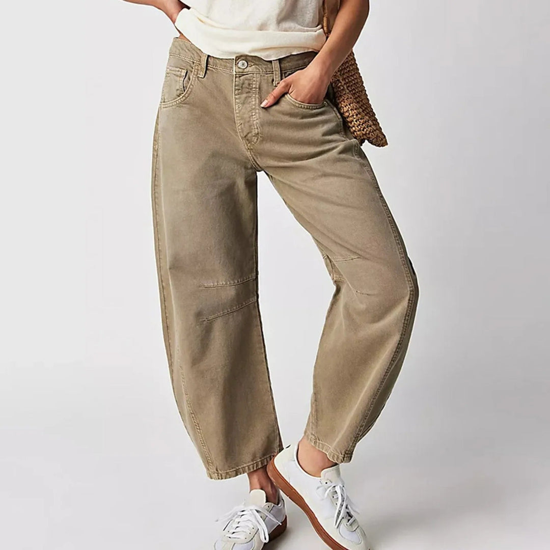 Augusta Jeans til damer i denim med vide ben, billede 20