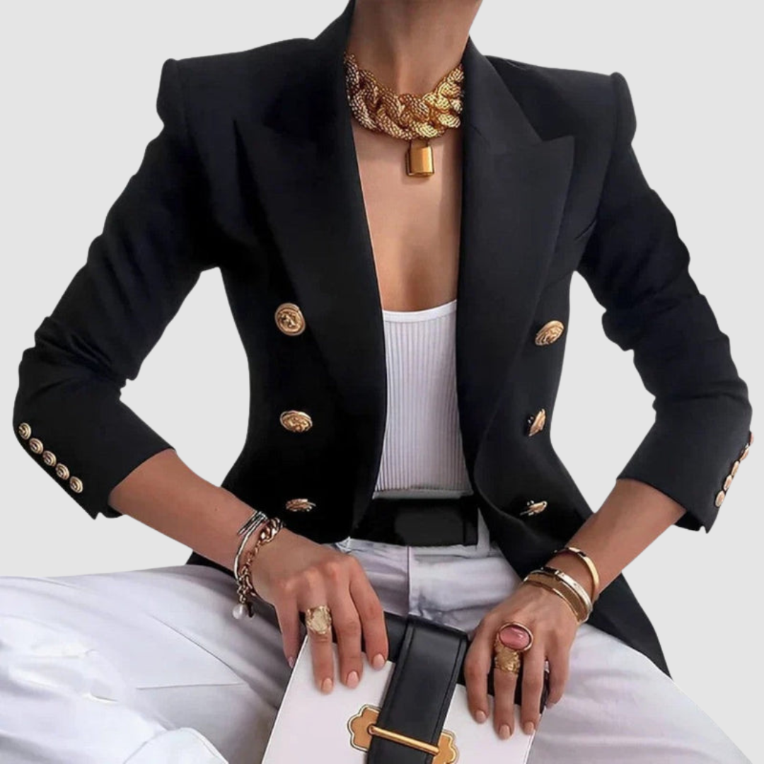 Bodil Blazer til damer med knapper, billede 1