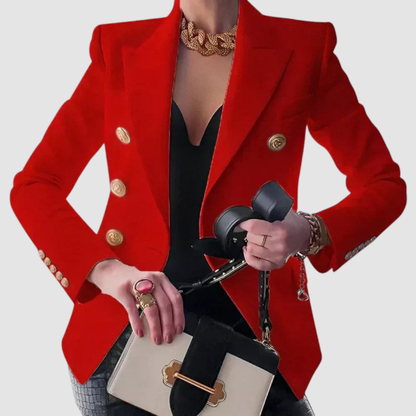 Bodil Blazer til damer med knapper, billede 3