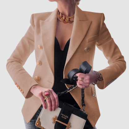 Bodil Blazer til damer med knapper, billede 7