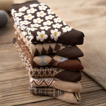 Emma Strømper til damer i Mixed Color - 6 Pairs, billede 2