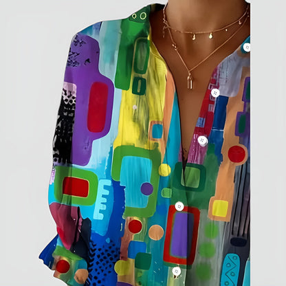 Esme Bluse til damer i polyester, billede 3