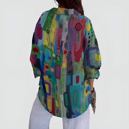 Esme Bluse til damer i polyester, billede 4