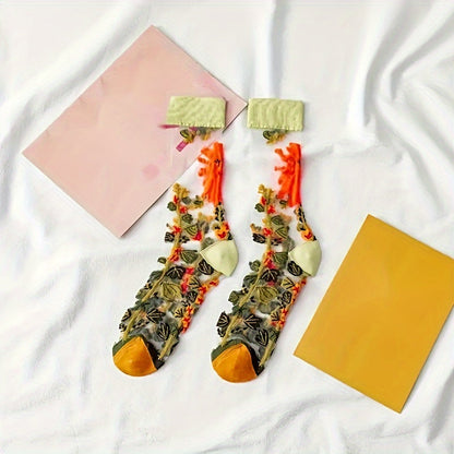 Grethe Strømper til damer i 4 Colors Mixed, billede 5