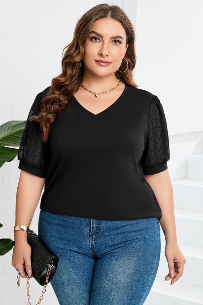 Gry Bluse til damer med V-hals, billede 7