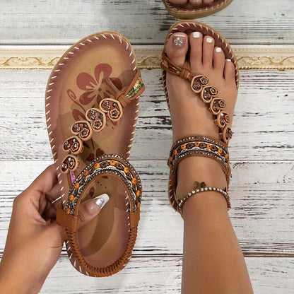 Hella Sandaler til damer i Caramel, billede 2