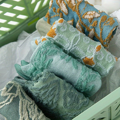 Kaja Strømper til damer i 5 Pairs Of Mixed Colors, billede 3