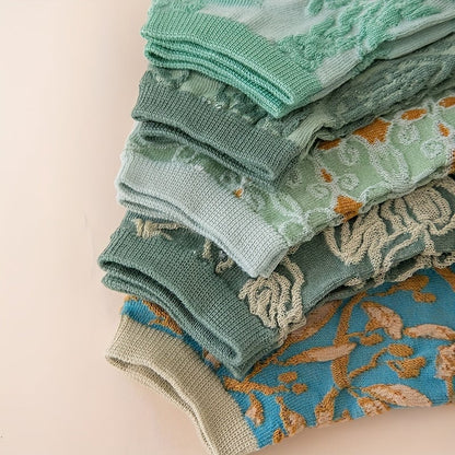 Kaja Strømper til damer i 5 Pairs Of Mixed Colors, billede 5
