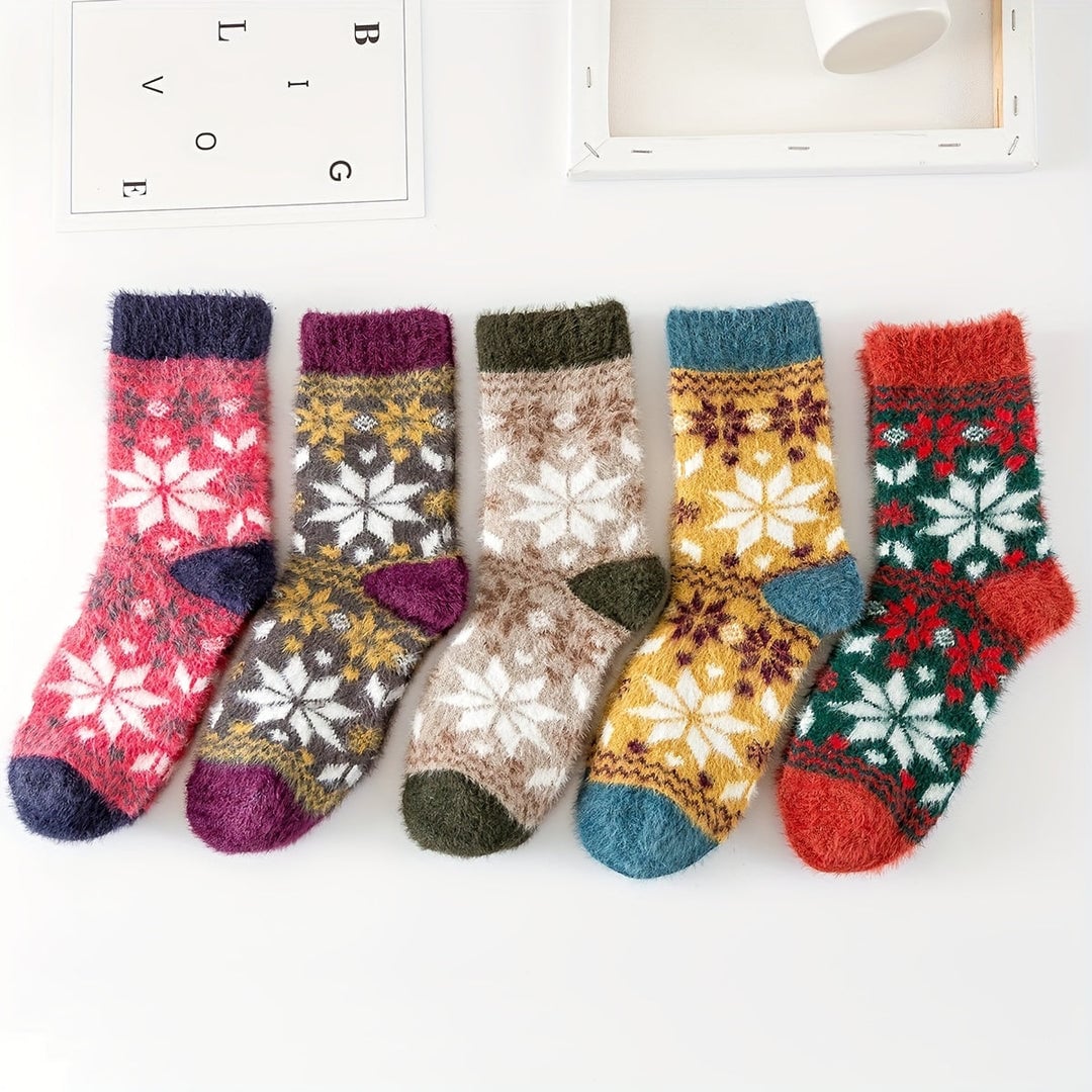 Karen Strømper til damer i 5pairs Mixed Colors, billede 1