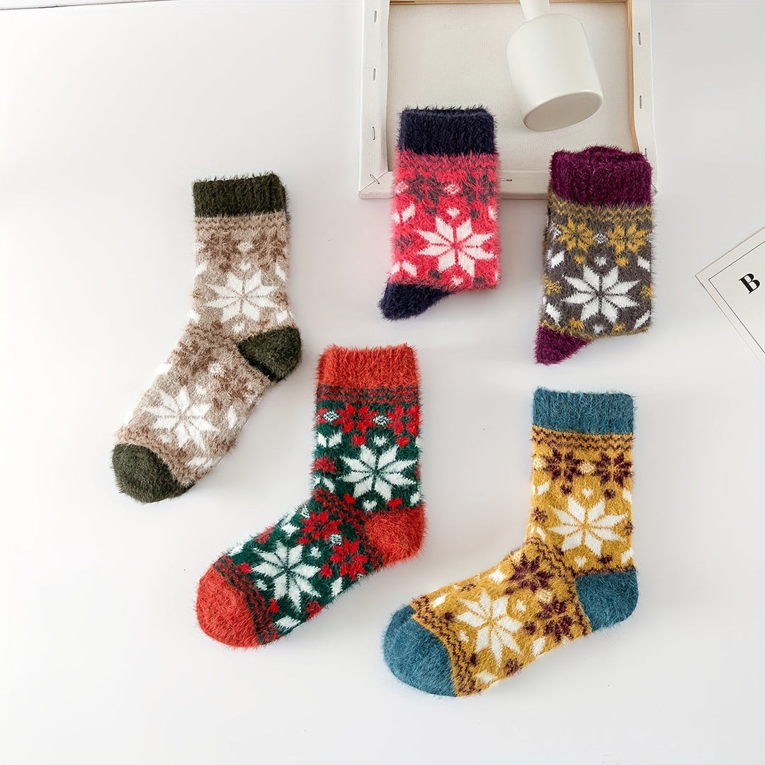 Karen Strømper til damer i 5pairs Mixed Colors, billede 2