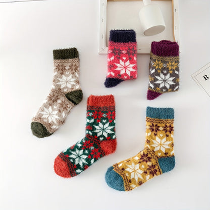 Karen Strømper til damer i 5pairs Mixed Colors, billede 2