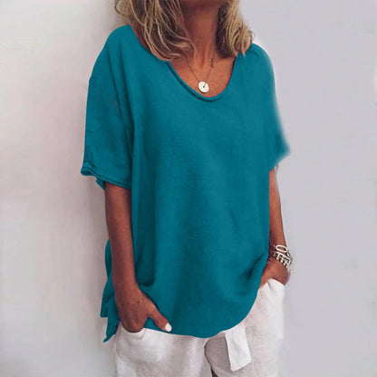 Kia Top til damer i polyester med løs pasform, billede 7