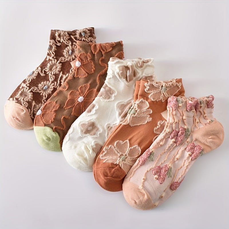 Kirstine Strømper til damer i Mixed Color - 5 Pairs, billede 1