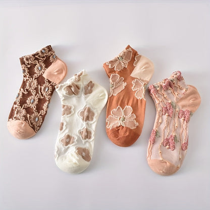 Kirstine Strømper til damer i Mixed Color - 5 Pairs, billede 3