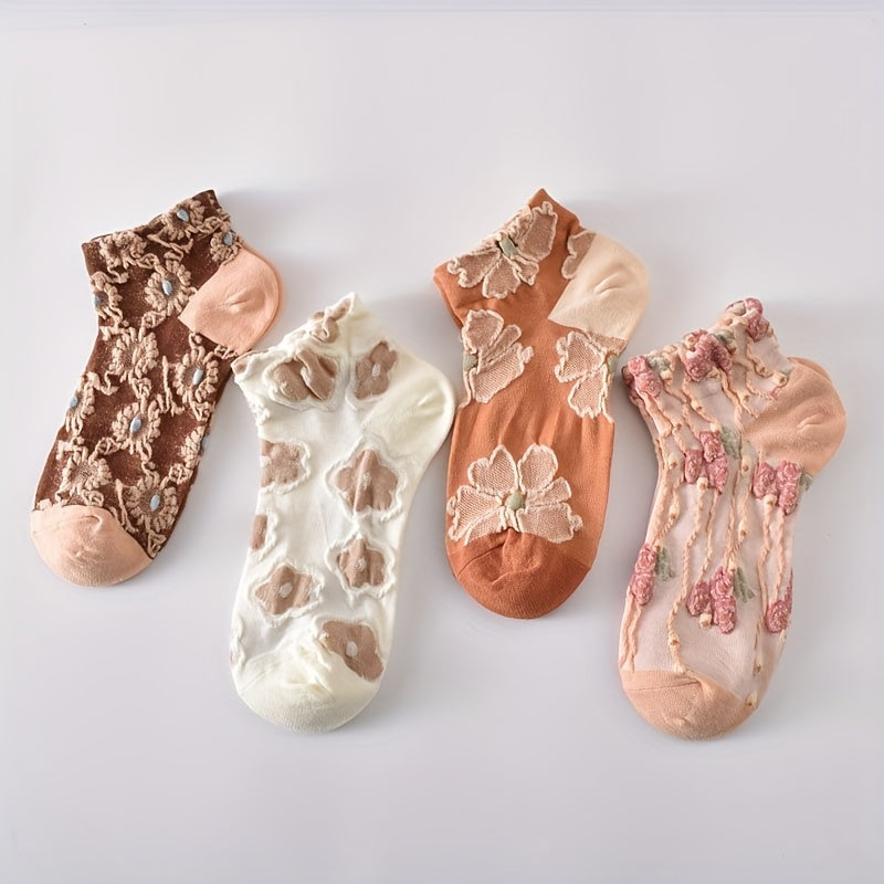 Kirstine Strømper til damer i Mixed Color - 5 Pairs, billede 3