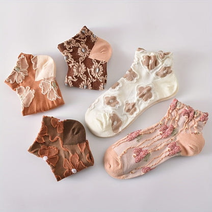 Kirstine Strømper til damer i Mixed Color - 5 Pairs, billede 8