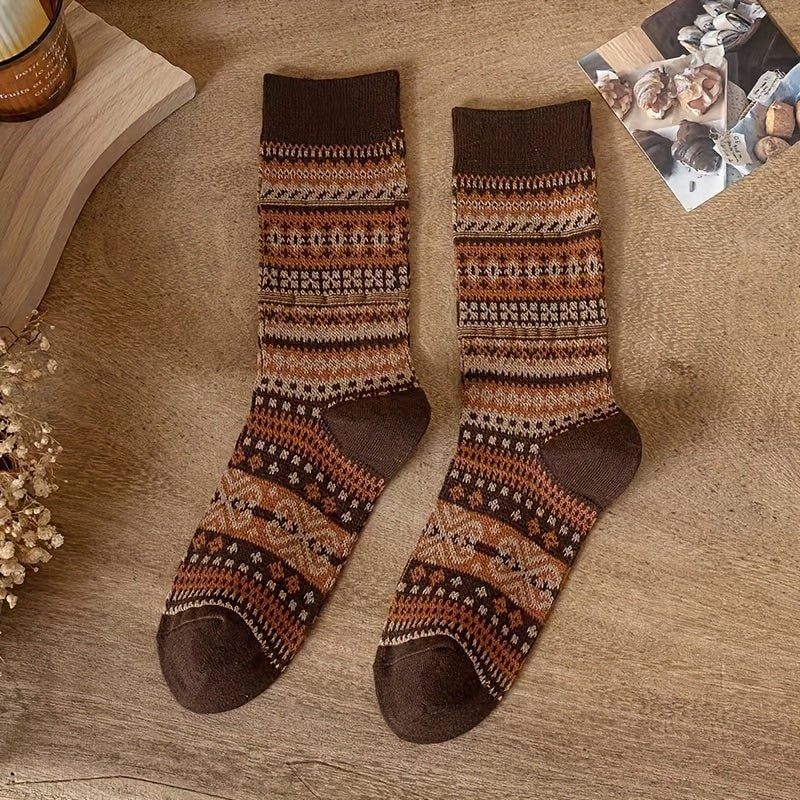 Lillian Strømper til damer i Mixed Color - 7 Pairs, billede 5