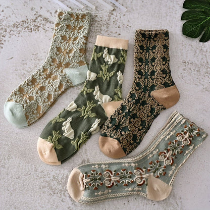 Majken Strømper til damer i Five-Pack Mixed Colors, billede 4