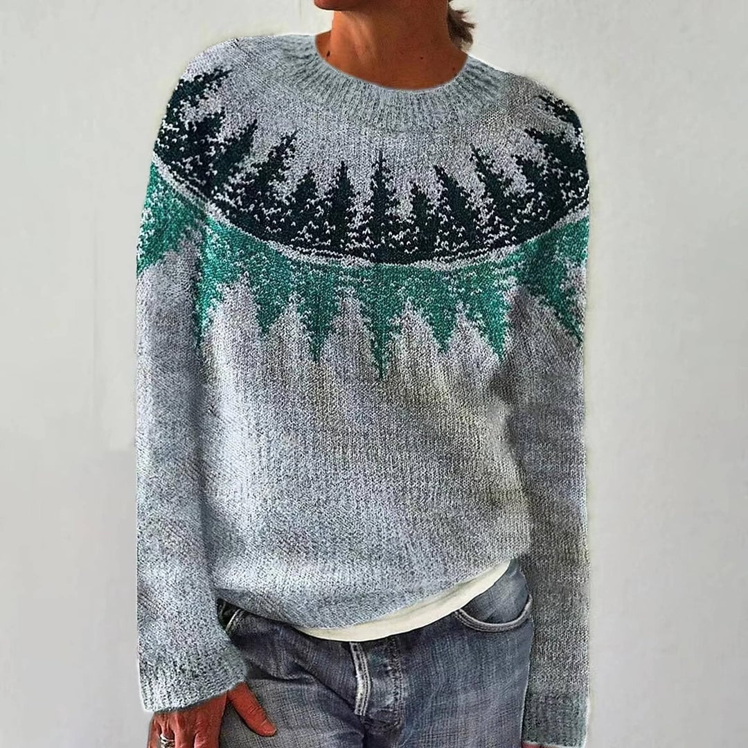 Mathilde Sweater til damer (strik), billede 1