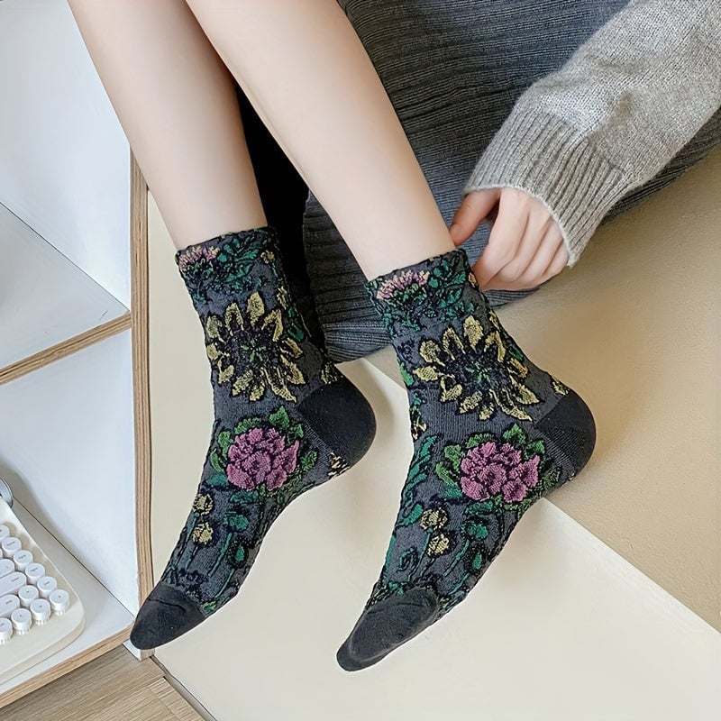 Mona Strømper til damer i Mixed Color - 5 Pairs, billede 2