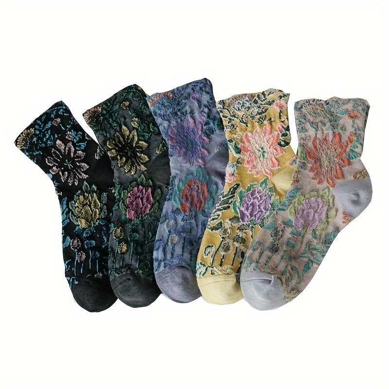 Mona Strømper til damer i Mixed Color - 5 Pairs, billede 5