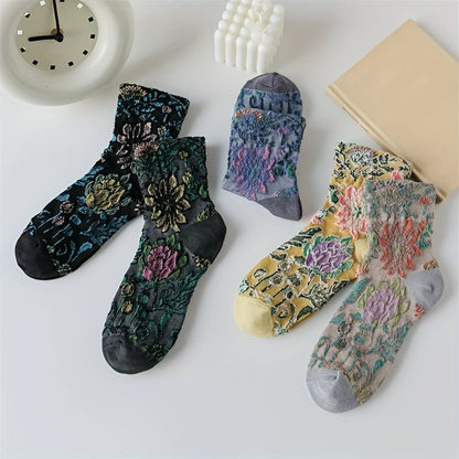 Mona Strømper til damer i Mixed Color - 5 Pairs, billede 8