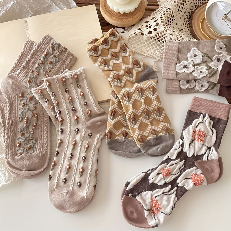 Nina Strømper til damer i Mixed Color - 5 Pairs, billede 6