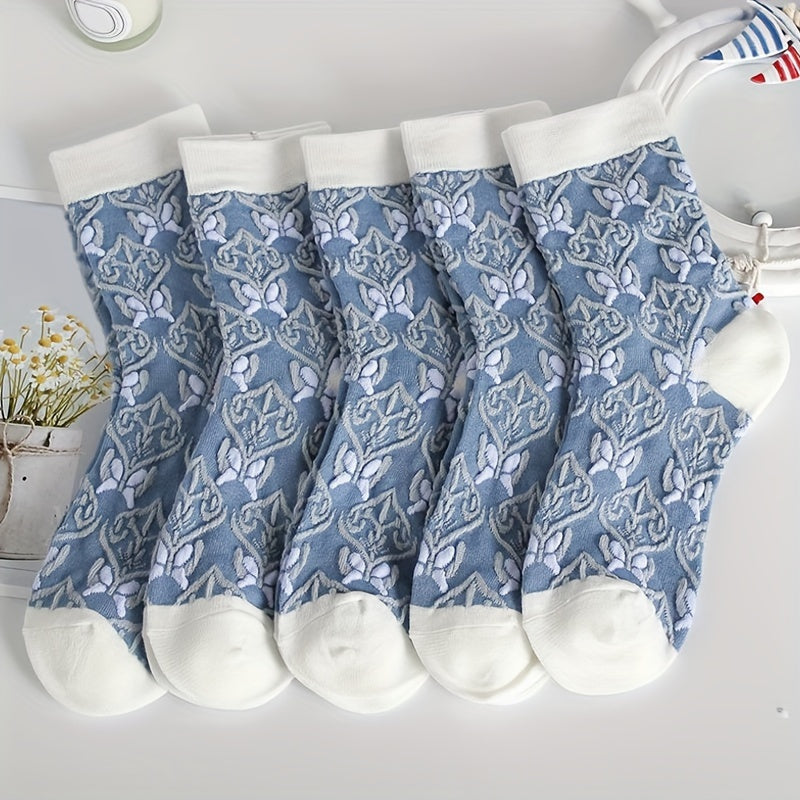 Selma Strømper til damer i 5-Pack - Mixed Colors, billede 5