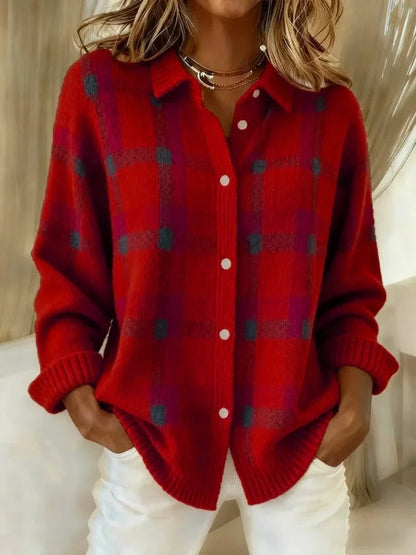 Sofie Sweater til damer i strik, billede 2