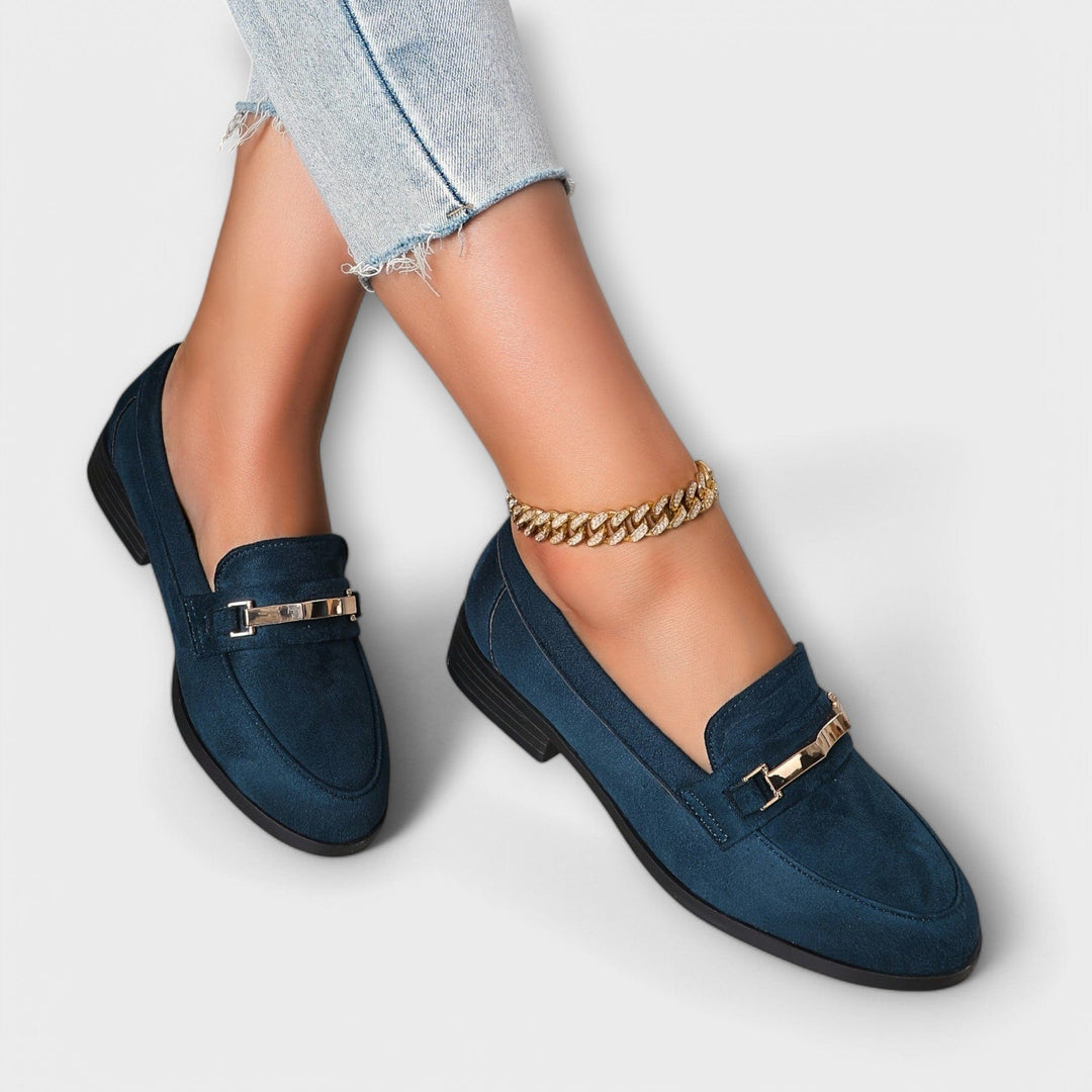Sus Loafers til damer i flonel, billede 1
