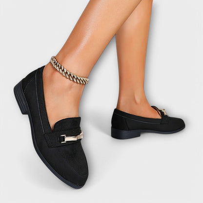 Sus Loafers til damer i flonel, billede 2